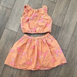 H&M Kids Matching Set - Orange and Pink